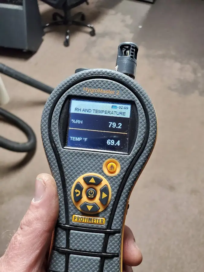 Moisture meter humidity assessment for Mold Remediation & Removal in View Park-Windsor Hills